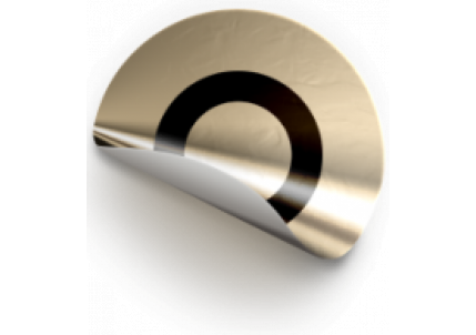 Печать наклеек на самоклеющейся бумаге  в Москве