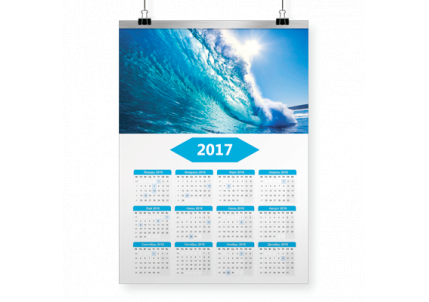 Печать календарей плакатов в Москве