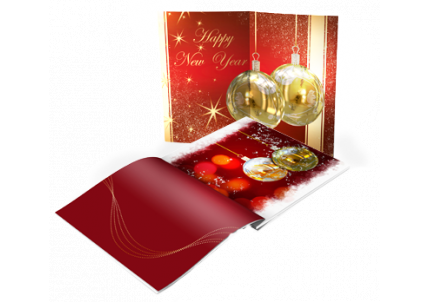 Печать новогодних листовок в Москве