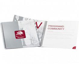 Печать каталога на пружине