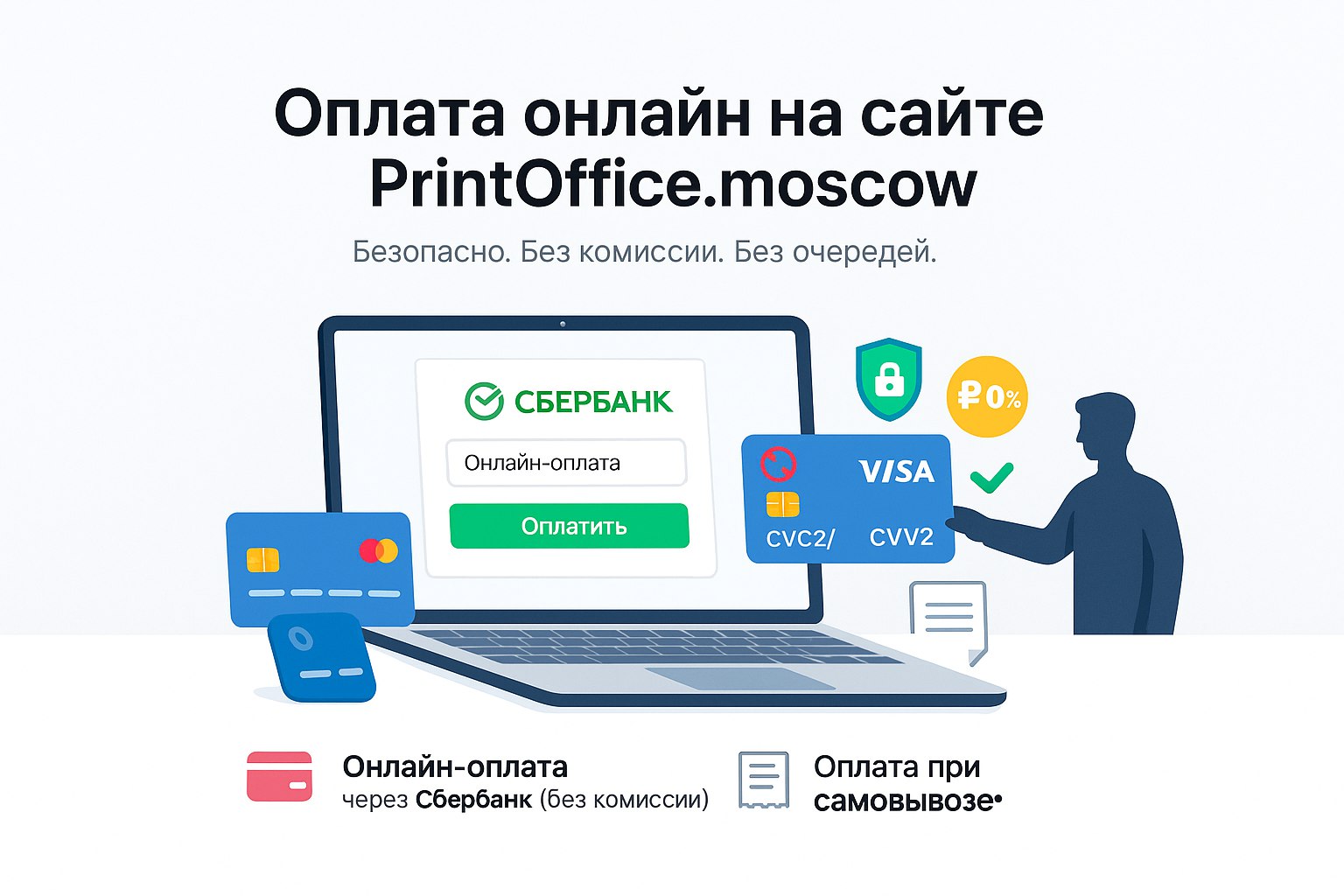 Быстрая оплата на сайте онлайн