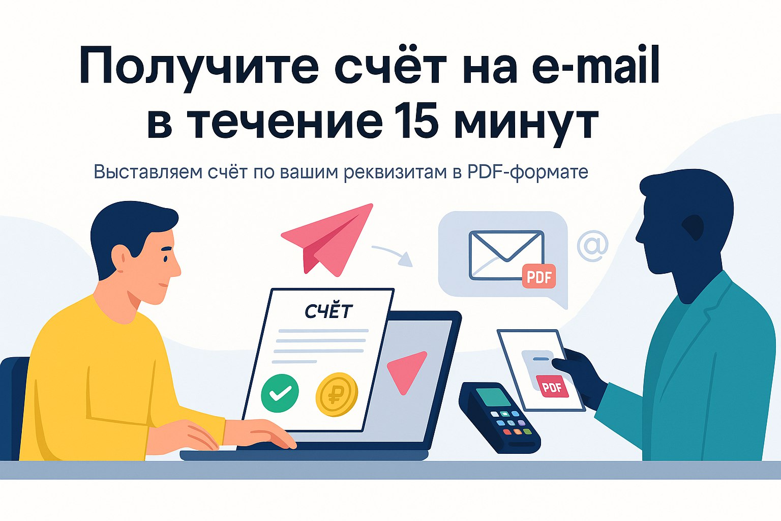 Получение счёта для оплаты