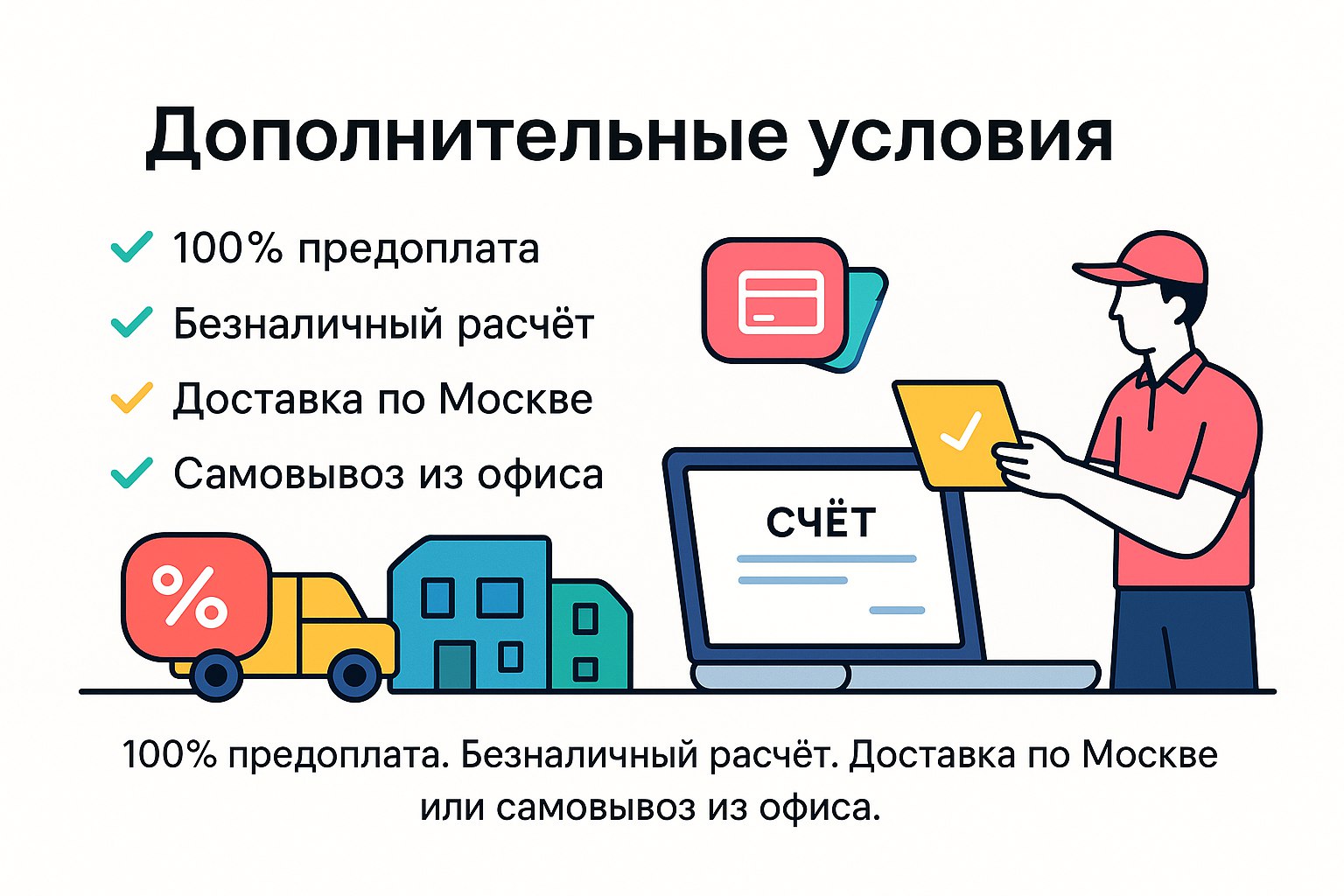 Дополнительные условия оплаты