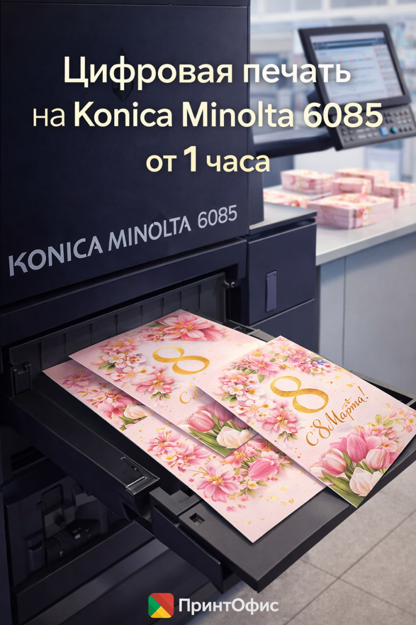 Цифровая печать (Konica Minolta 6085)