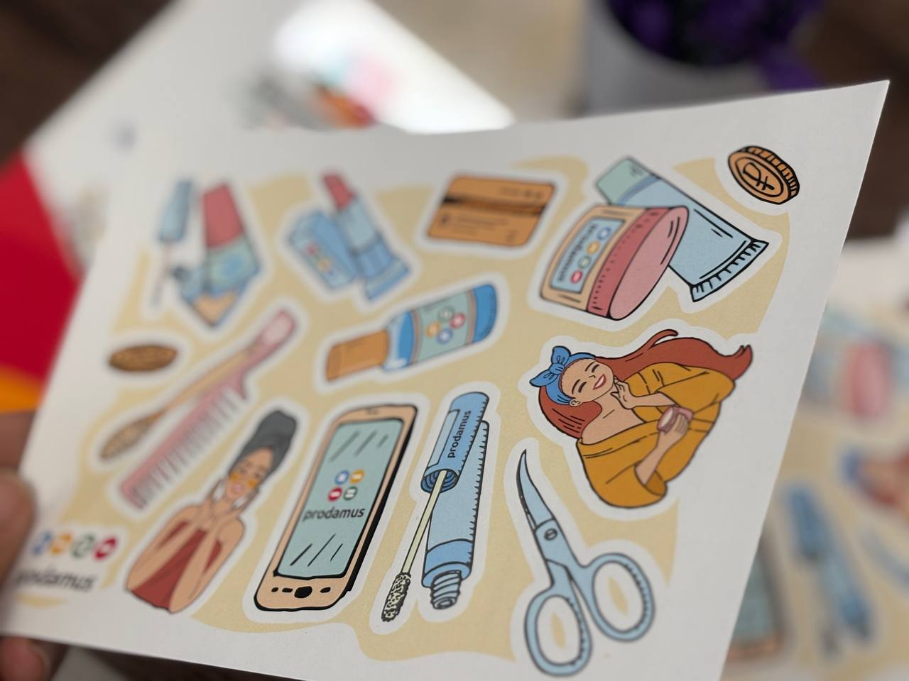 Яркая печать