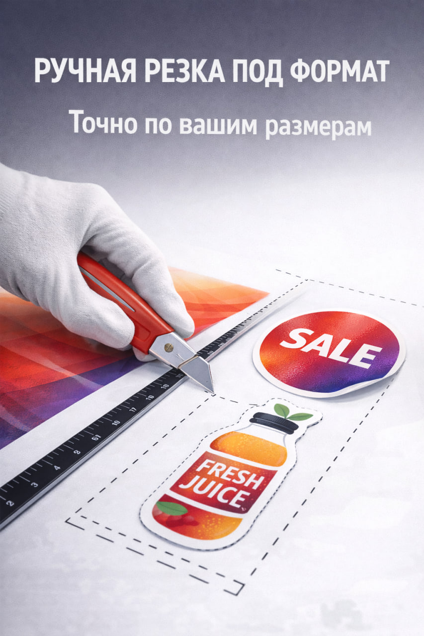 Ручная резка под формат