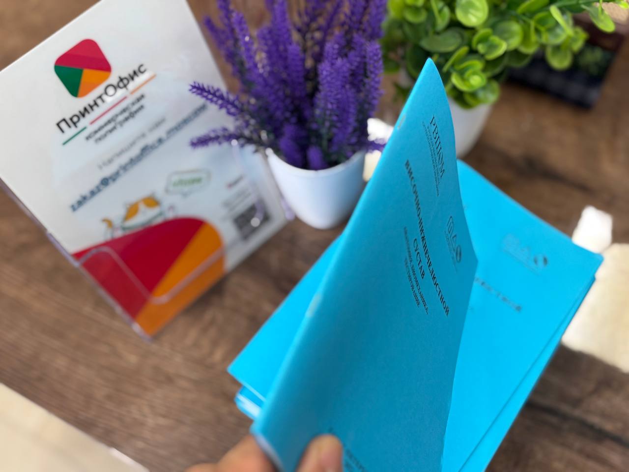 Проект 3: Учебные брошюры (на скобе)